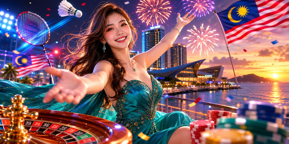 Meja roulette bergaya Melayu di Kota Kinabalu dalam platform kasino live 5100