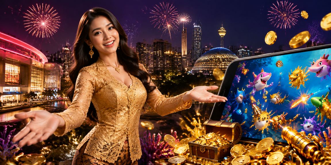 Permainan tembak ikan bergaya kebaya di Selangor sebagai alternatif kepada pertaruhan sukan dalam 5100