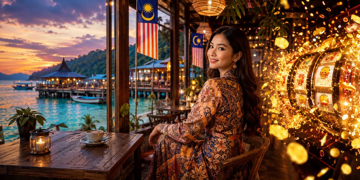 Permainan slot bercorak batik dari Terengganu dalam antara muka 5100